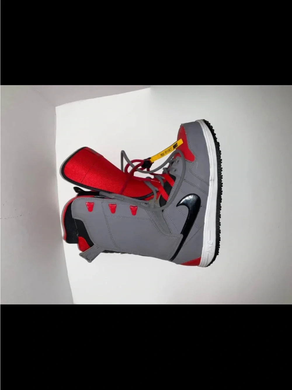 Snowboarding Boots 9.5 Sb Vapen Snowboard Boots Mens Gray Red Black